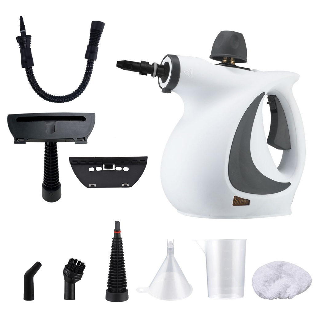Limpador a Vapor Pressurizado Portátil 1050W 250ML 220v-240v, para Casa, Cozinha, Sofá, Roupas e Assentos de Carro