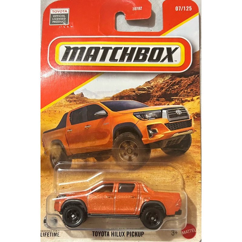 Toyota Hilux Pickup Matchbox – Miniatura Colecionável