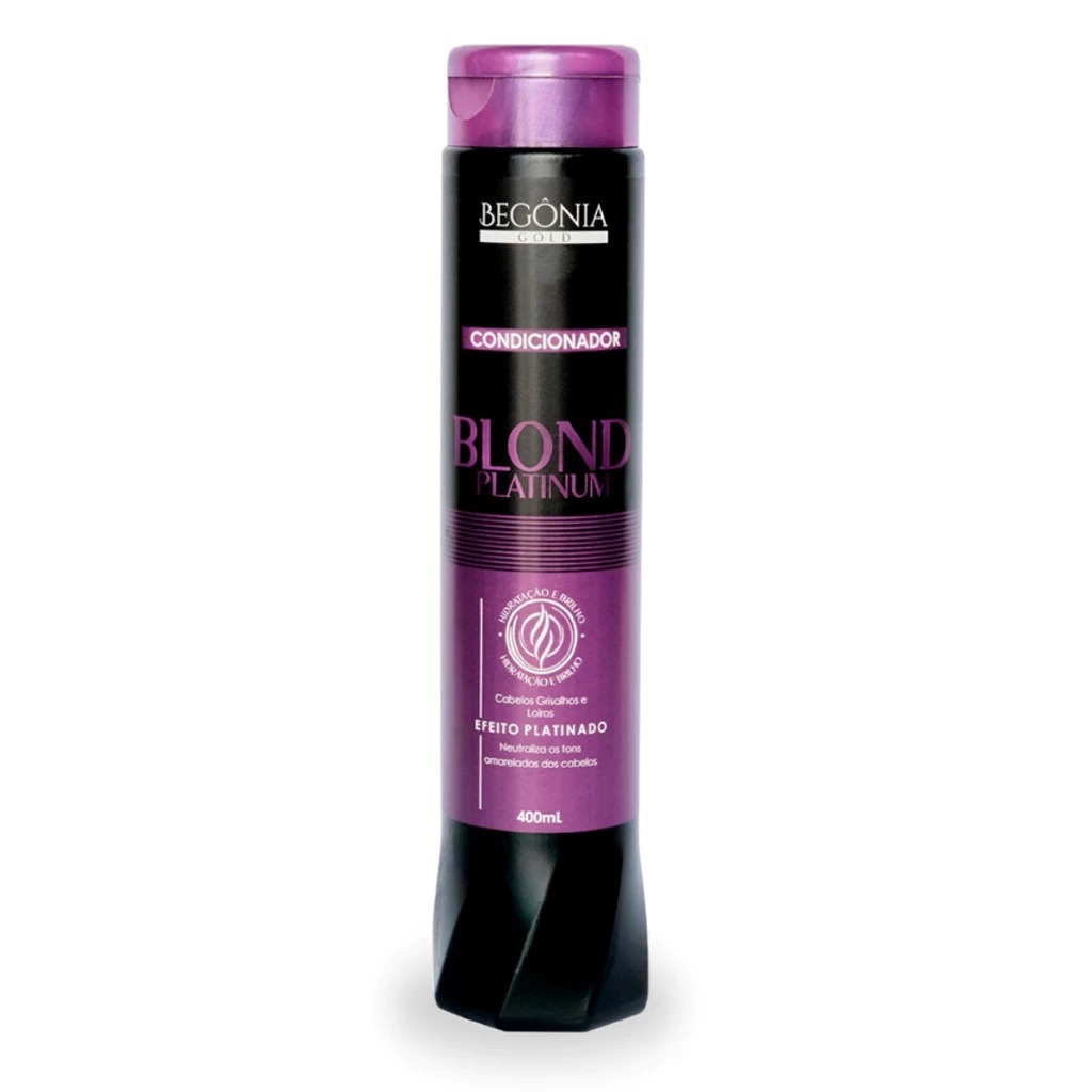 Condicionador Blond Platinum 400ml Begônia Gold