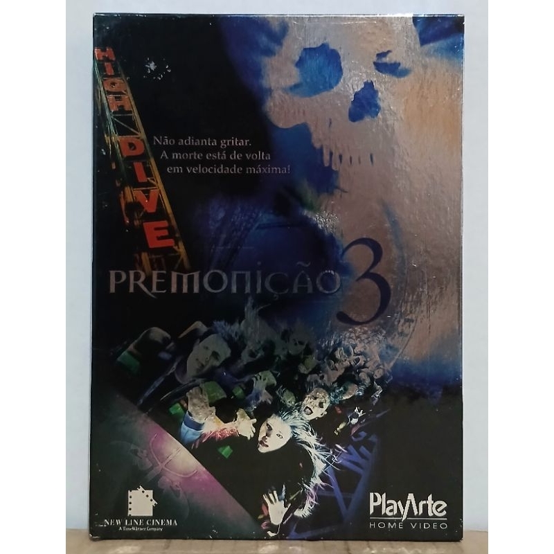 Dvd Premonição 3 - Edição C/ Luva Metalizada - Raridade Original Usado