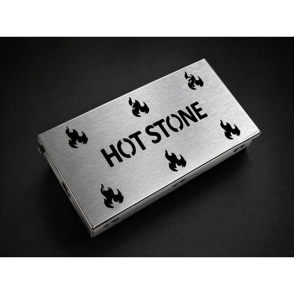 Smoker Box Em Aço Inox - Defumador P/ Churrasqueira