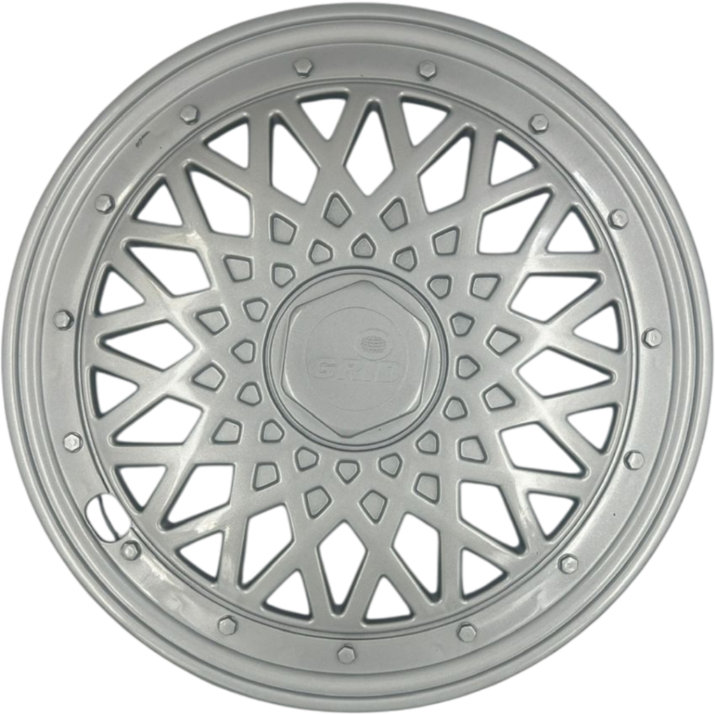 Calota Bbs Universal Aro 13 Modelo Esportivo Prata - Varios Emblemas