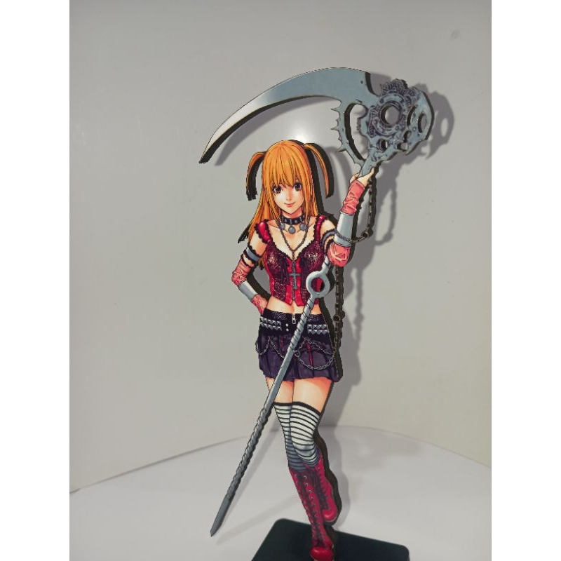pedestal decorativo personagem Misa amane anime death note colecionável action figure toten