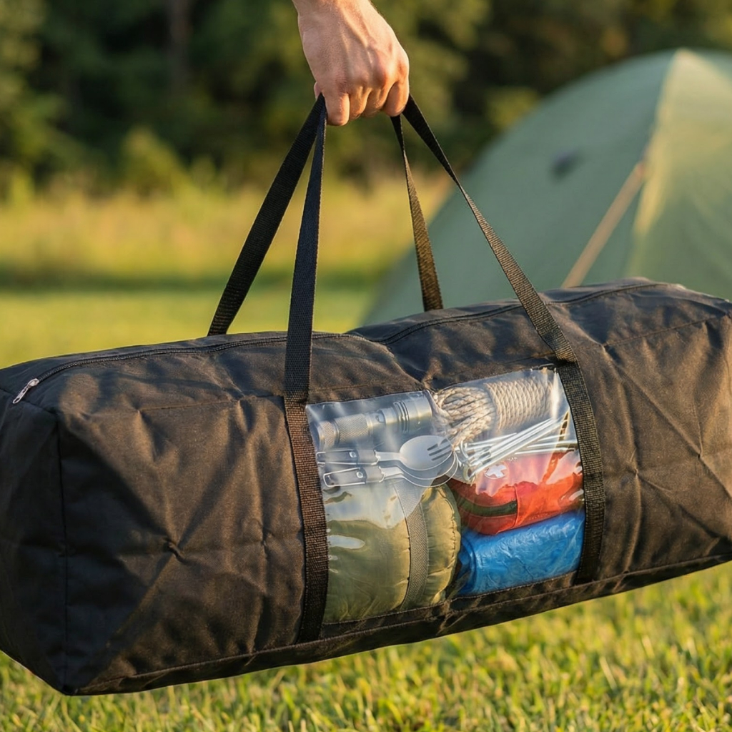 Saco Bag Bolsa Organizadora M Barraca Tenda Praia Acessórios Fotografia Pesca Árvore Natal 120x35x25