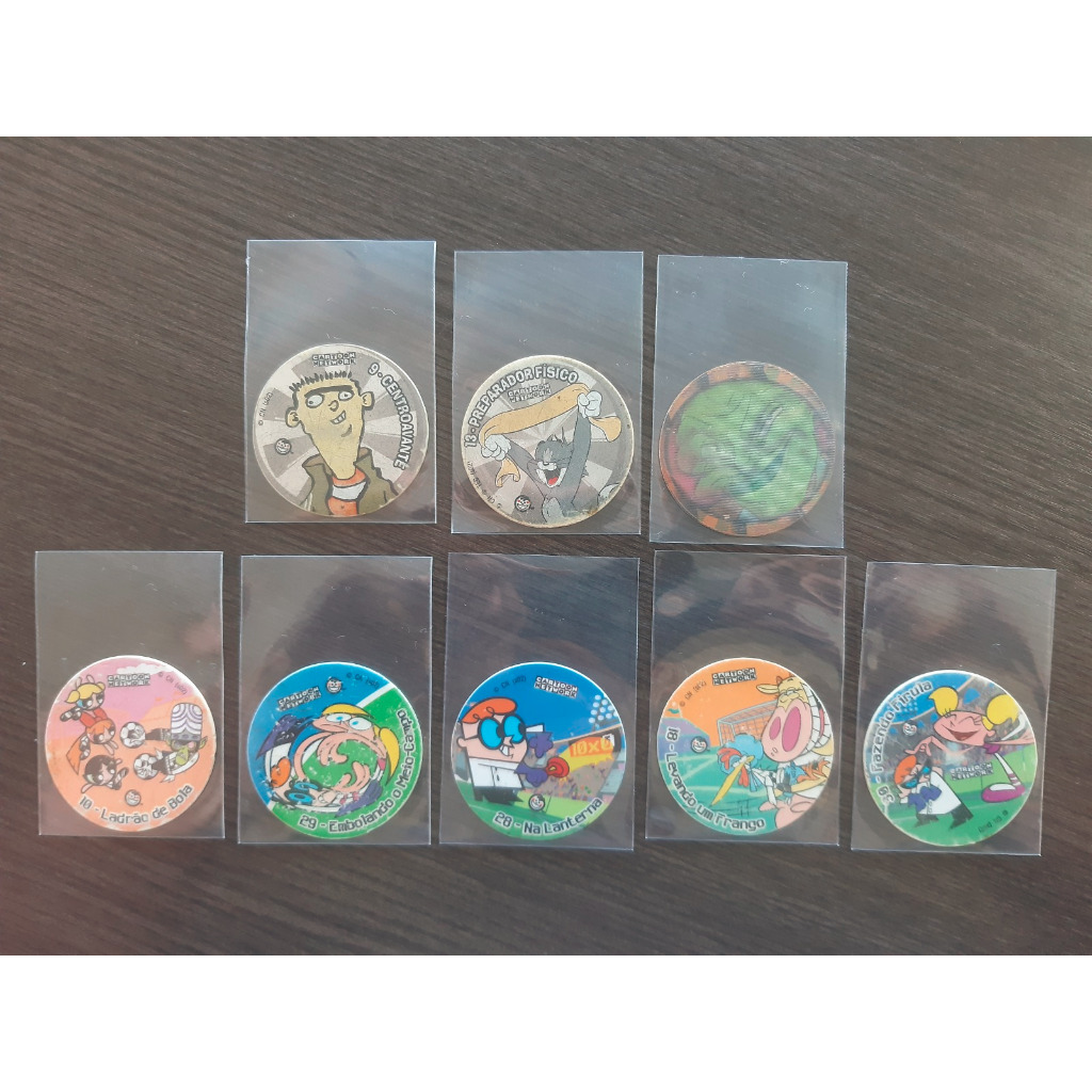Lote Tazos Toon na Copa