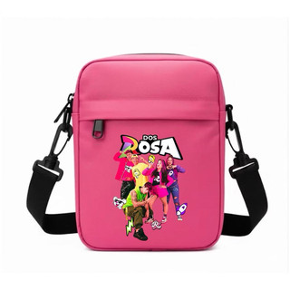 Bolsa transversal Emily vick turma dos Rosas com todos os persongens reais Shouder bag