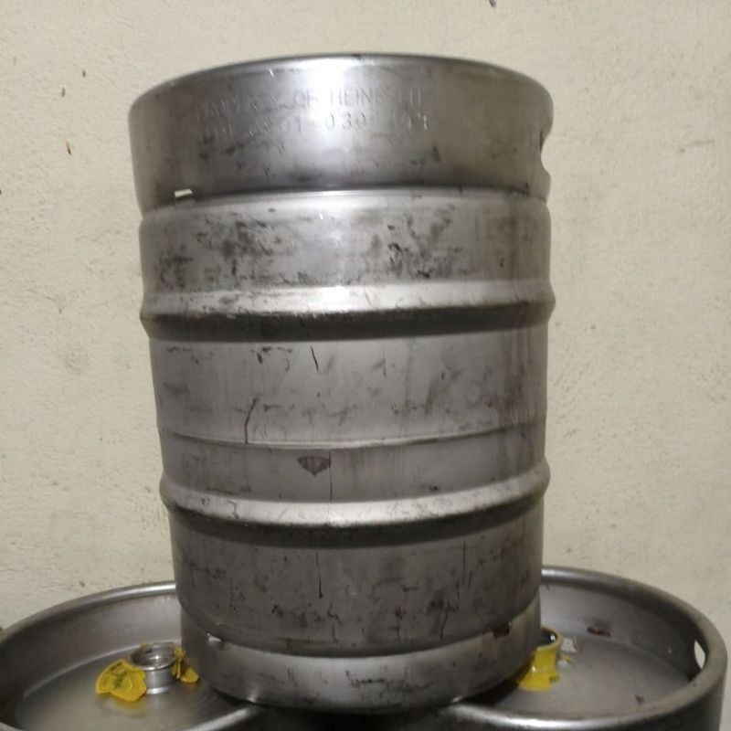 BARRIL VAZIO PARA CHOPP Heineken  amstel 50 LITROS USADO  (SÓ O CASCO).