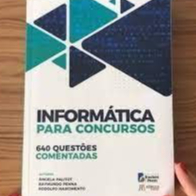 INFORMÁTICA PARA CONCURSOS – 640 QUESTÕES COMENTADAS Capa comum – Autor: Vários autores (Usado)