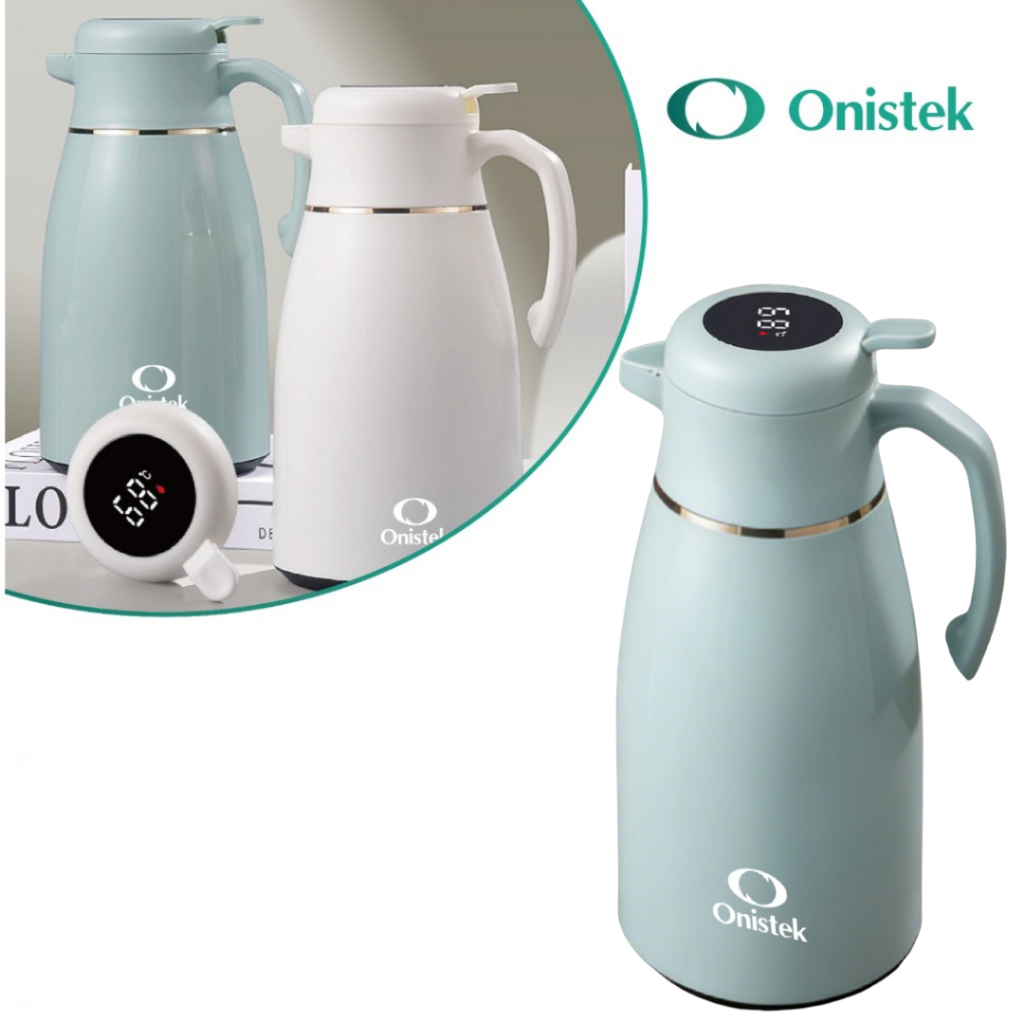Garrafa Térmica Inteligente 1.6L Mostrador de Temperatura Touch Inteligente para Café e Chá