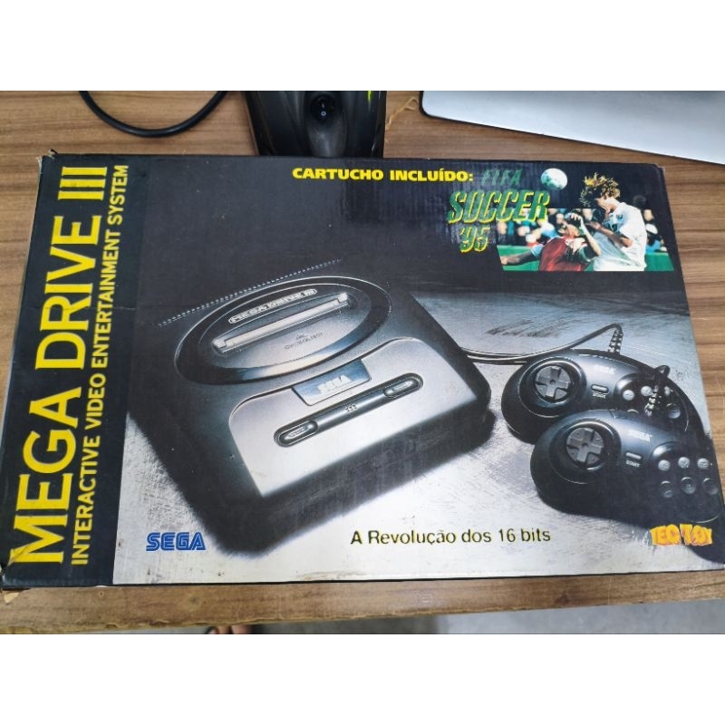 Mega drive III completo