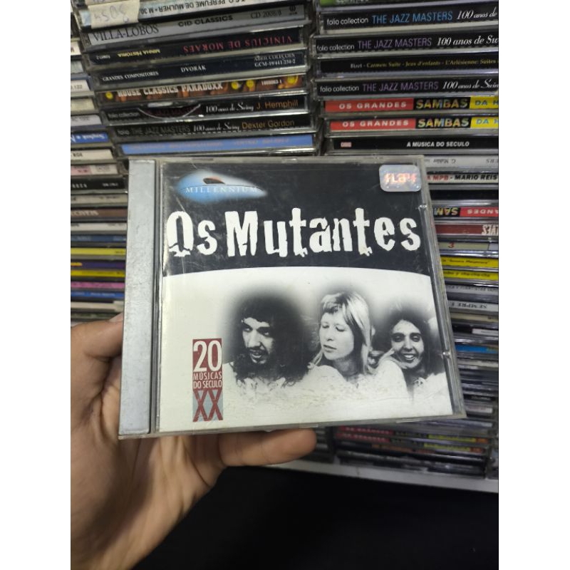 CD OS MUTANTES - MILLENNIUM - 20 MÚSICAS DO SECULO XX - CD Usado conservado - REF:CD 1526