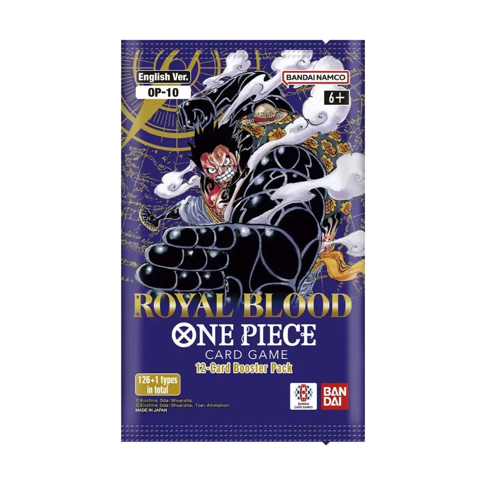 One Piece Card Game OP-10 Royal Blood - Booster Inglês - Original Bandai