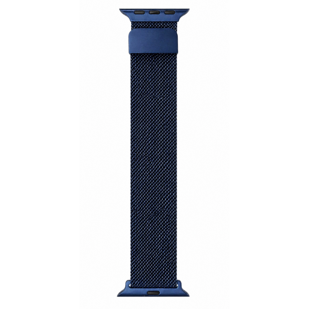Pulseira Metal Aço Para Smart Watch 42mm Azul