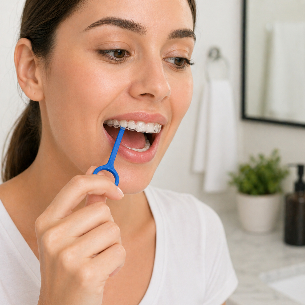 Removedor de Alinhador Compatível com Invisalign, Lineo e Spark Kit Seguro e Funcional