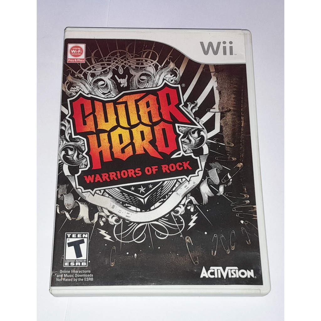 Guitar Hero Warriors of Rock - Nintendo Wii