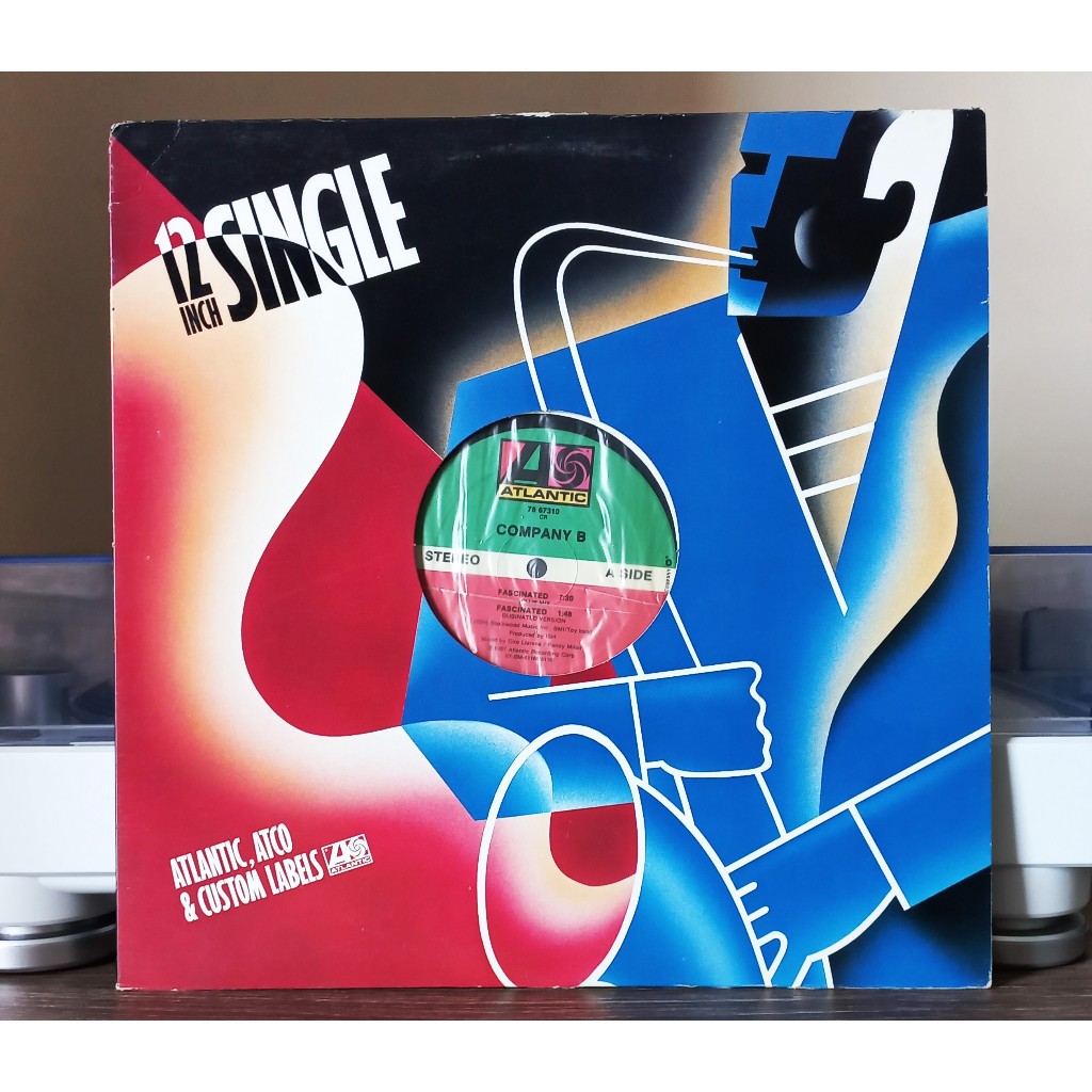 LP Company B - Fascinated - Single 12'' Vinil Importado