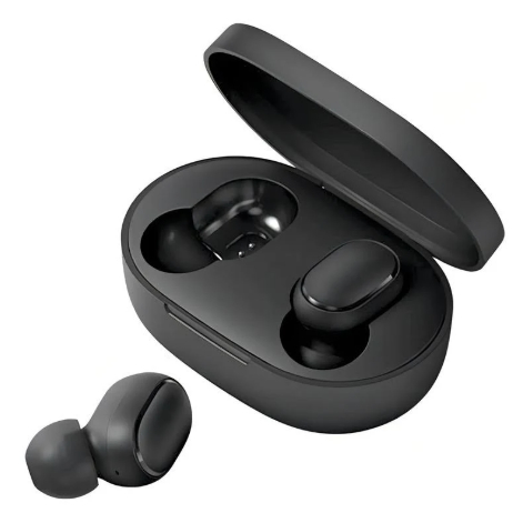 Fone de Ouvido sem fio Bluetooth FDE ELETRONICOS A6S In-ear Preto Cancelamento de Ruído