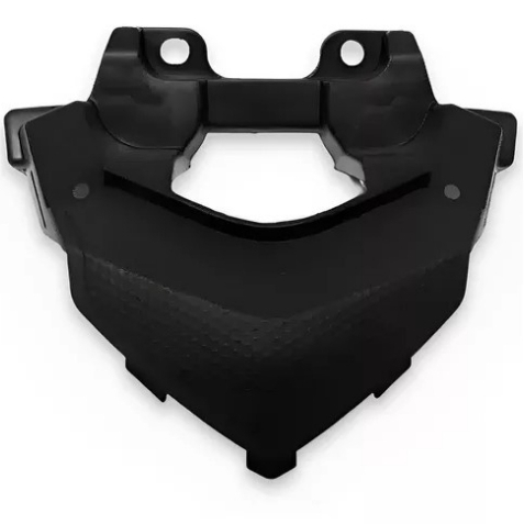 Carcaça Rabeta Central Moto Fazer 150 2014 Preto Injetado - Pro Tork
