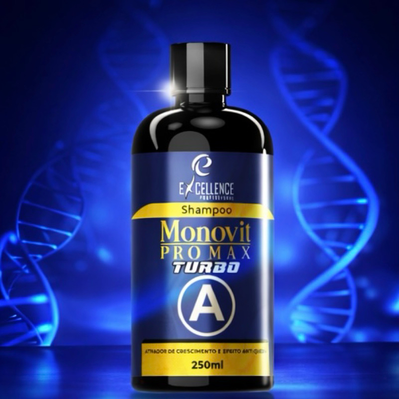 Shampo de crescmento turbo max  bomba de vitaminas 250ml