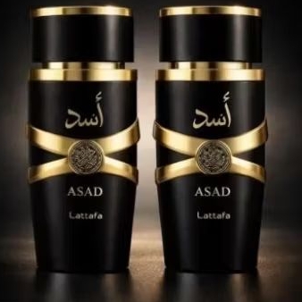 kit masculino homen atraente 02 perfumes Árabes Assad envio imediato