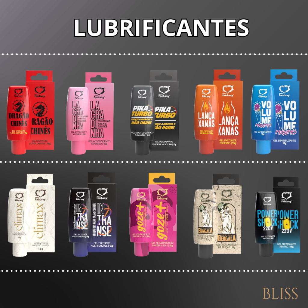 Lubrificantes Íntimos Gel Diversos | Escolha Sua Opção Preferida Deslizamento Intenso e Toque Suave