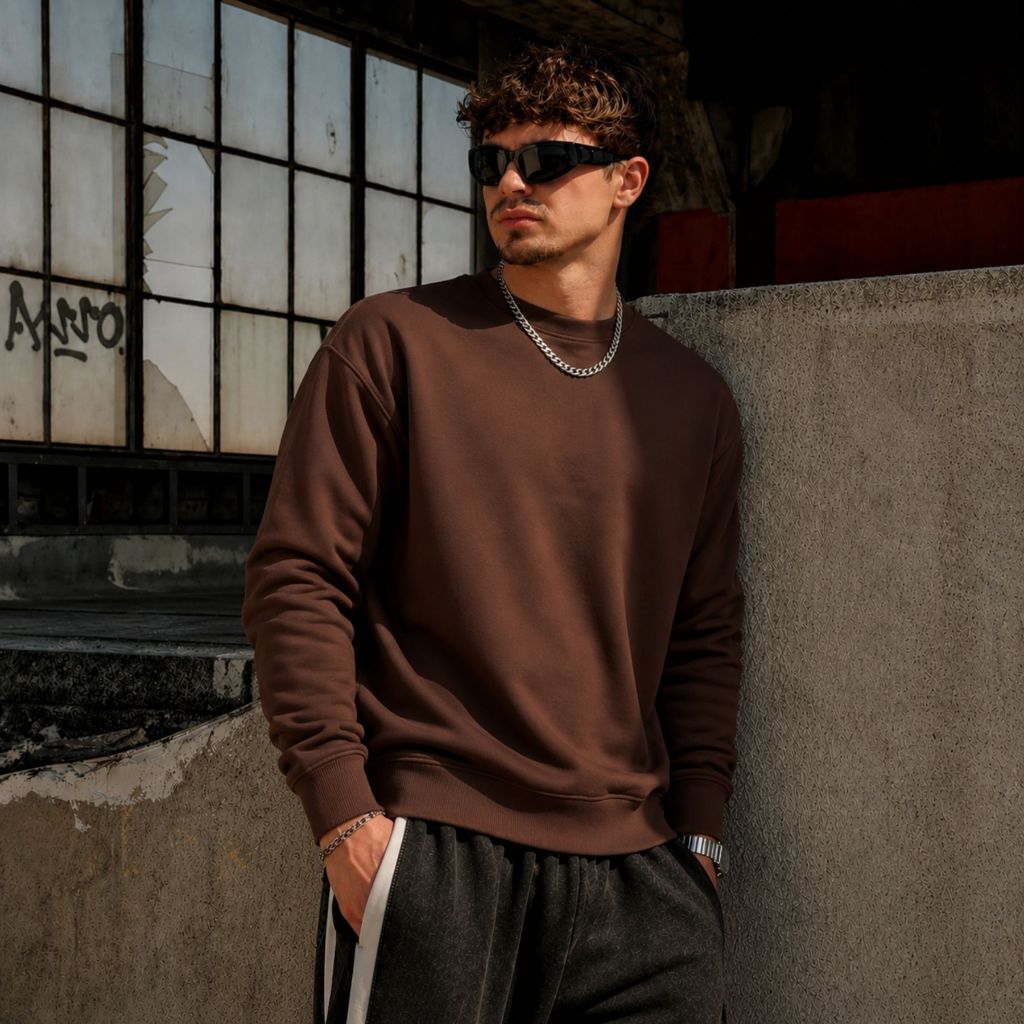 Moletom Feminino Masculino  Liso Sem Estampa Tendência Casaco De Frio Flanelado Inverno Top