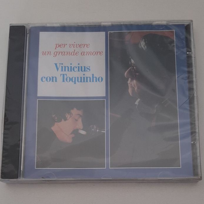 CD Vinicius Con Toquinho - Per Vivere Un Grande Amore (Lacrado) *