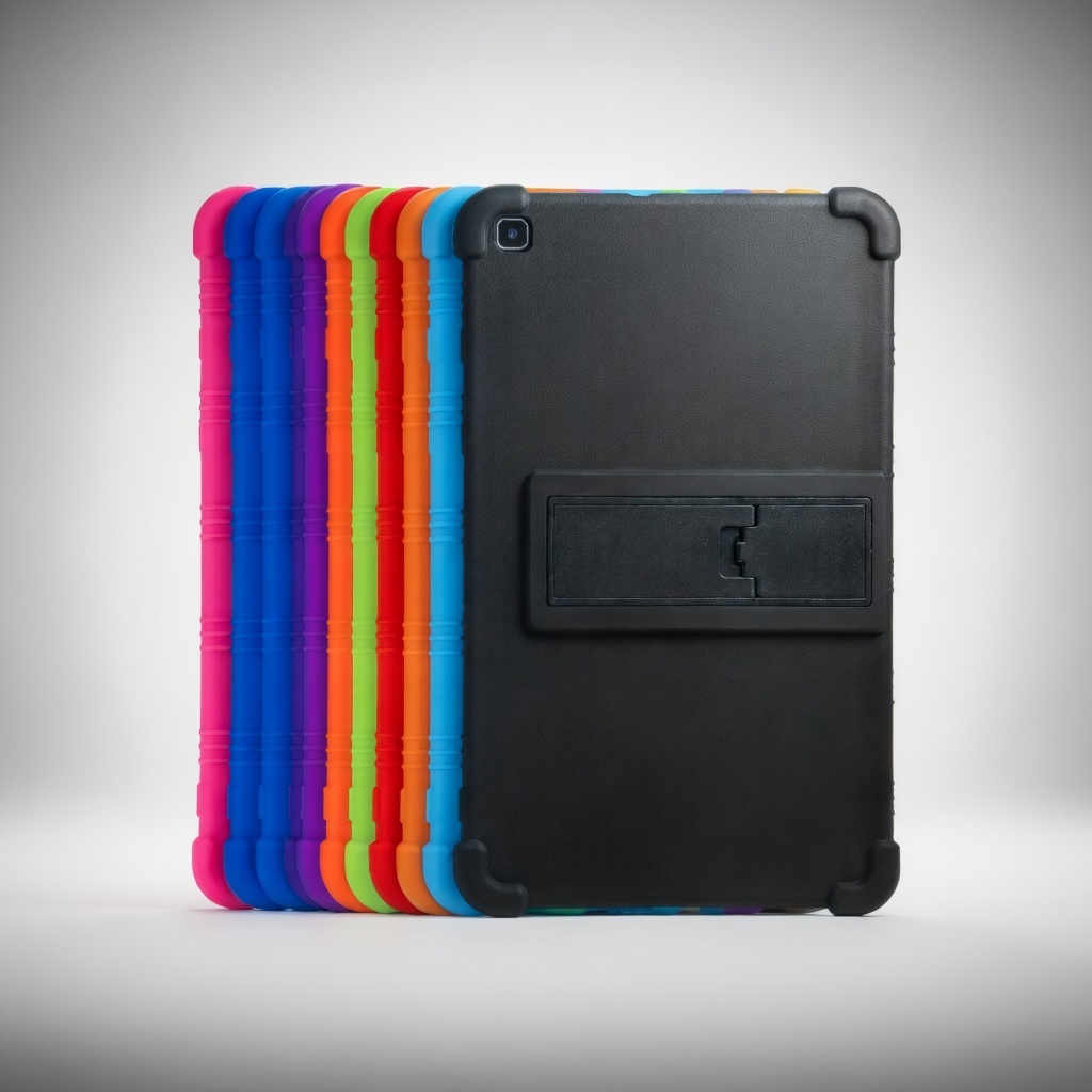 Capa Ant impacto Colorida para Tablet Samsung Apple A7 LITE T220 T500 TAB A T290  IPad 5 6 10 11 pro