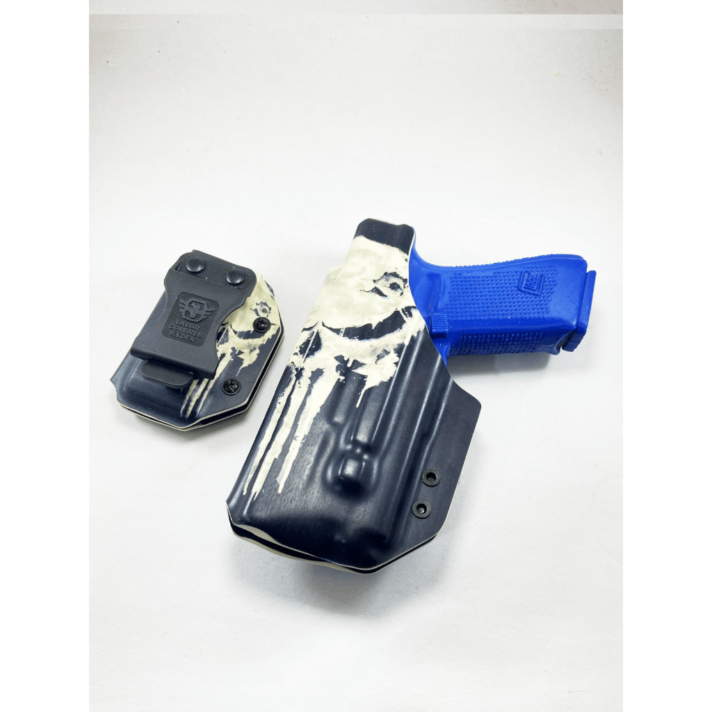 Coldre Velado G19, G25 e G45 com Lanterna + Porta Carregador – Discrição, Conforto e Praticidade