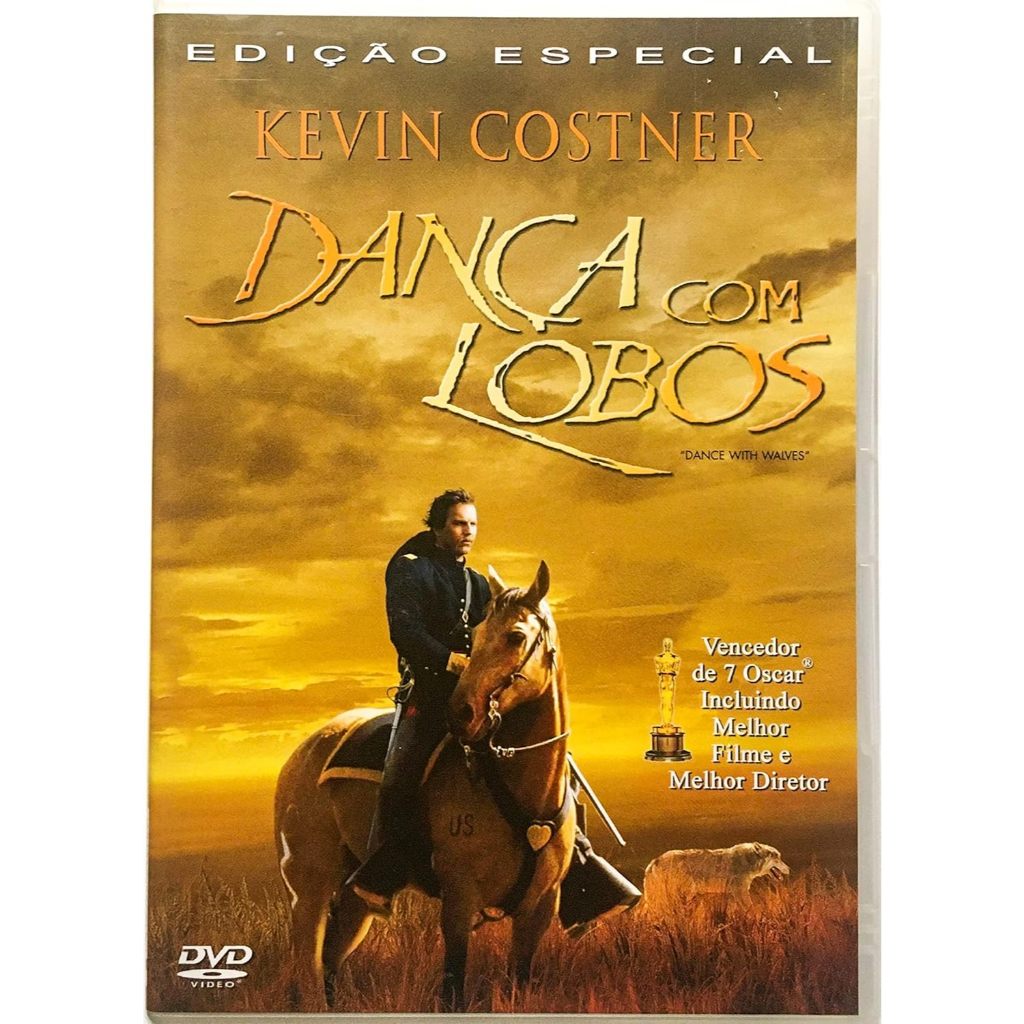 DVD Dança com Lobos - Kevin Costner