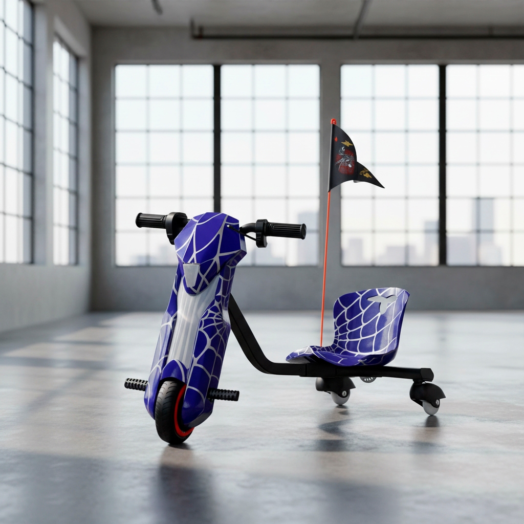Triciclo Patinete Elétrico Drift 8 | 6,5 Polegadas 25km/h Bluetooth