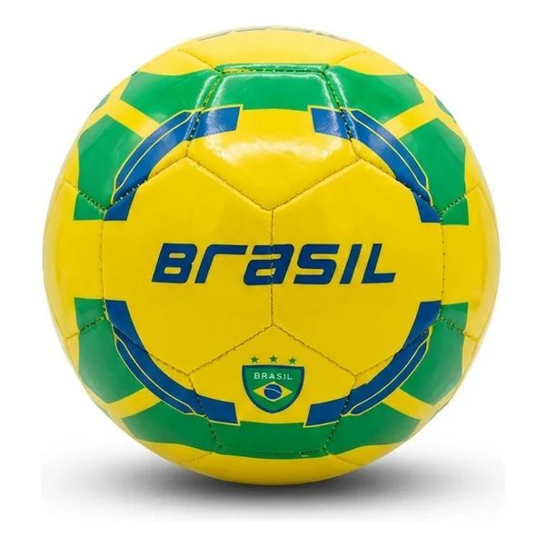 Bola De Futebol Do Brasil De Campo Estampa Seleção Bonita Reforçada Jr Toys