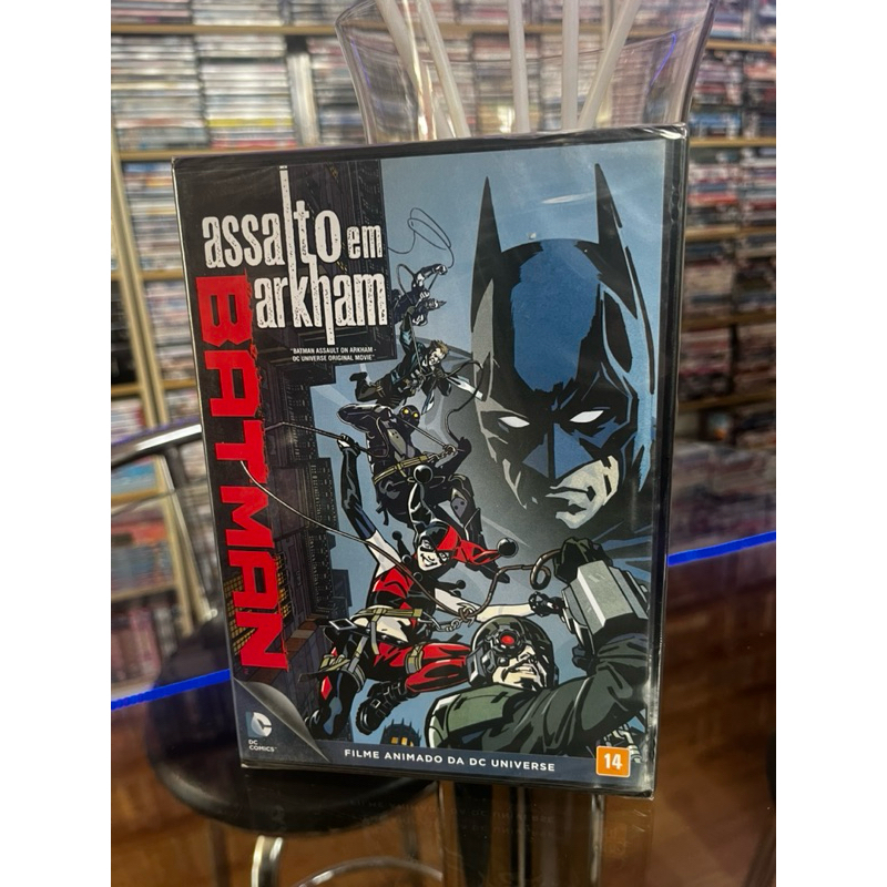 DVD “Batman - Assalto em Arkham” - novo, lacrado