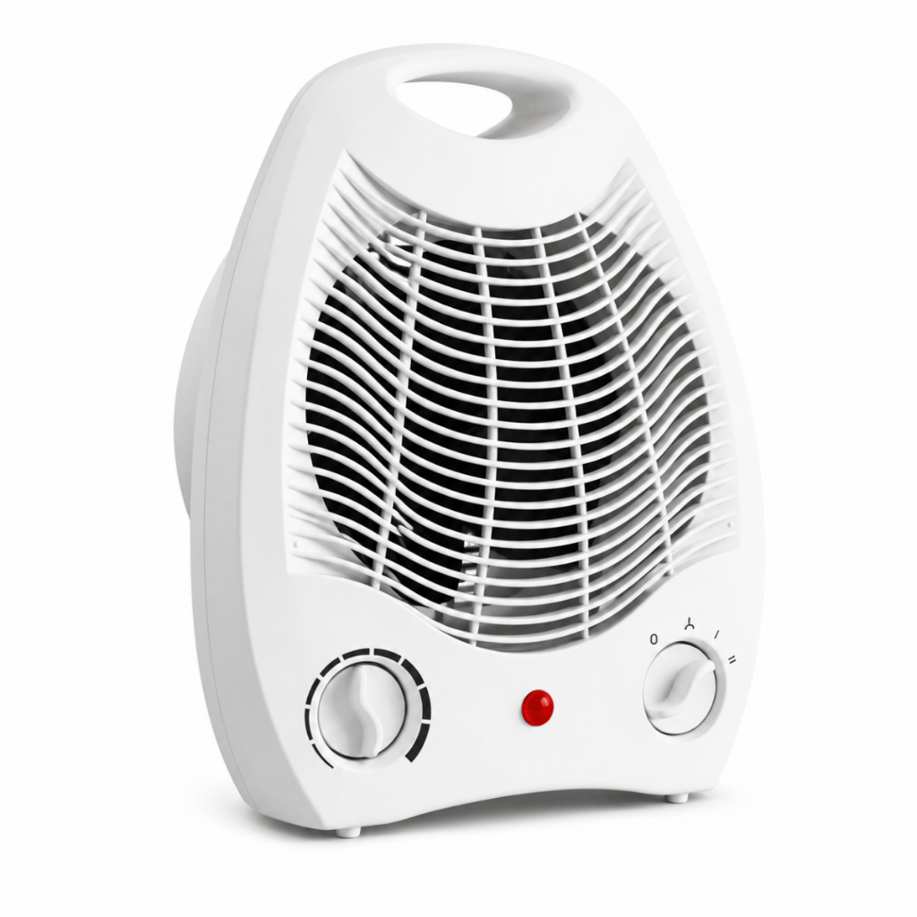 Aquecedor Elétrico Portátil 1500W Ar Quente Inverno 110v 220v