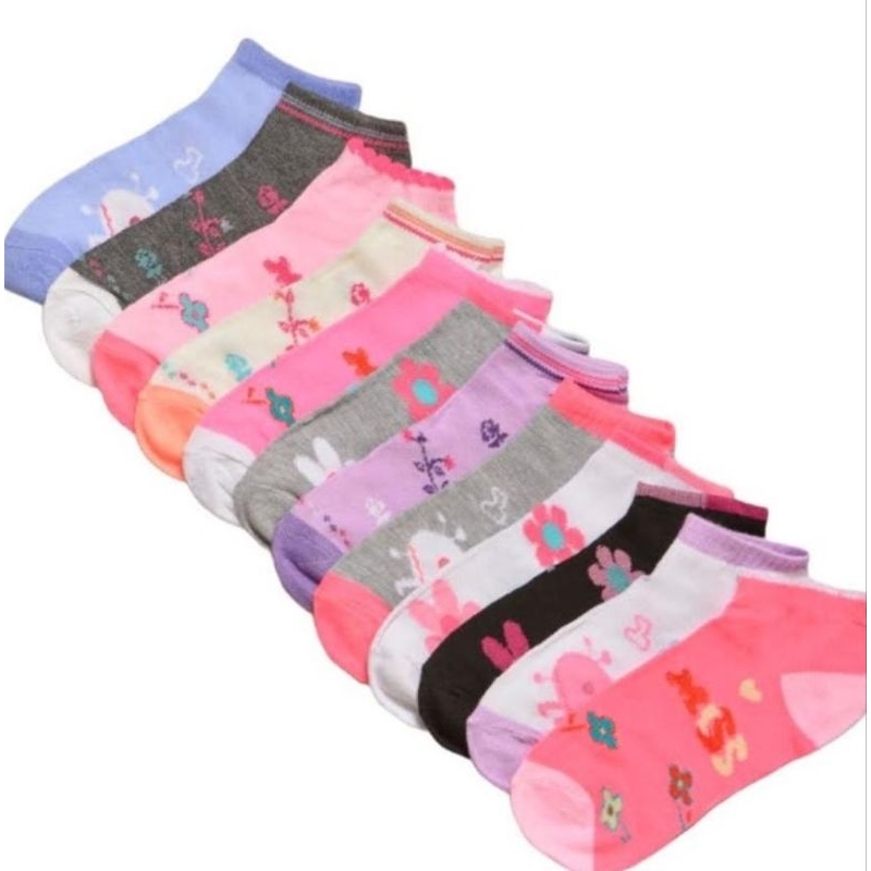 kit 5 pares de meias femininas meia soquete meia colorida meia da gringa meia para tenis