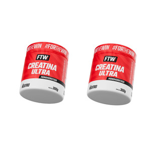 Kit 2x Creatina Ultra Pote 300g - FTW