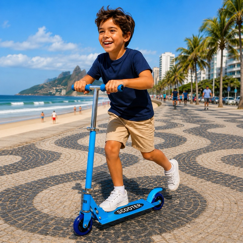 Patinete Infantil Criança Menina Menino Altura Ajustavel Dobravel pronta entrega