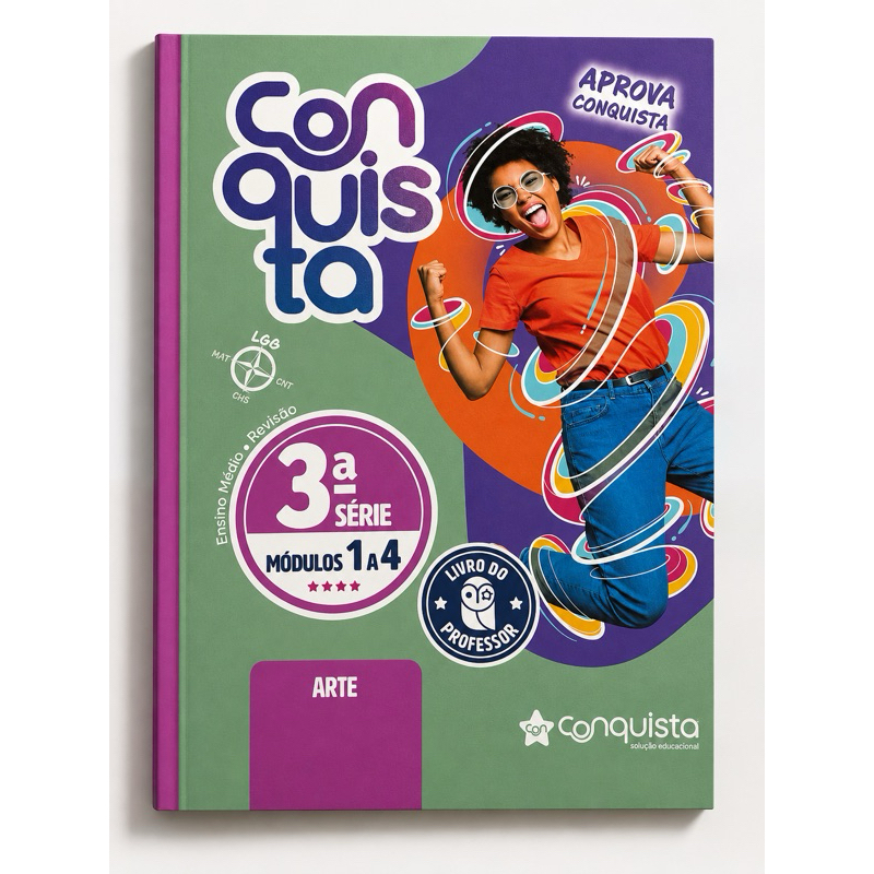 Livro Arte 3ª Série Conquista (Professor) – Ensino Médio Revisão
