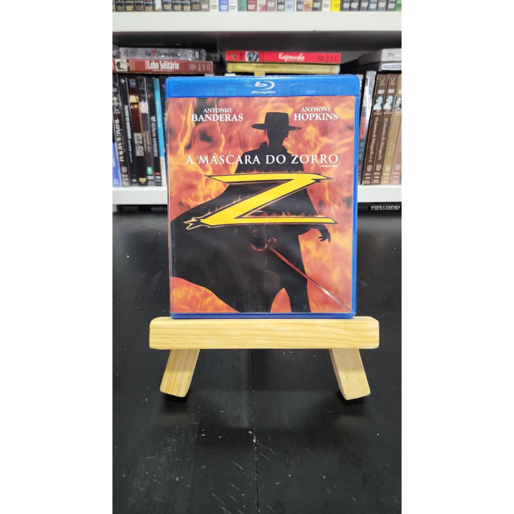 Bluray A Máscara do Zorro - Antonio Banderas - Original - Dublado