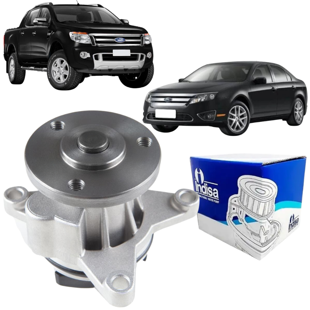 Bomba d'Água para Ford Ecosport Fusion Focus Ranger Motor Duratec 2.0 2.3 2.5 16v Evoque Duratec