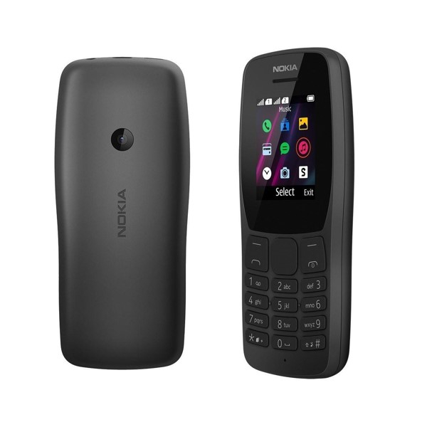 CELULAR NOKIA 110 2G TA-1319 DUAL PRETO RÁDIO FM VGA E JOGOS
