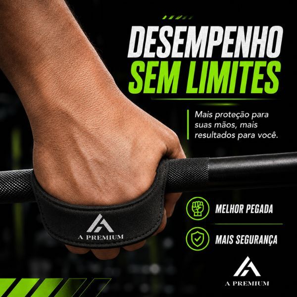 kit 2/1 Luva Palmar Masculino Feminino Treino Pesado