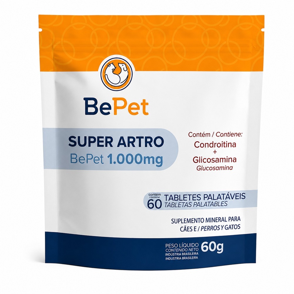 Condroitina Regenerador Articular Super Artro 1000mg 60tabs