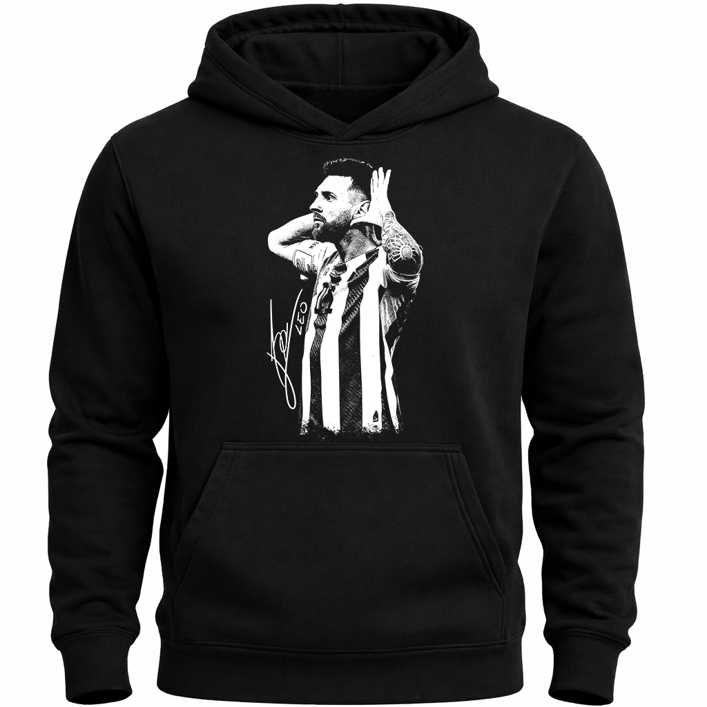 Moletom Streetwear Messi Seleção Argentina Goat Craque Oversized Futebol Copa Do Mundo Premium Quente Inverno Y2K