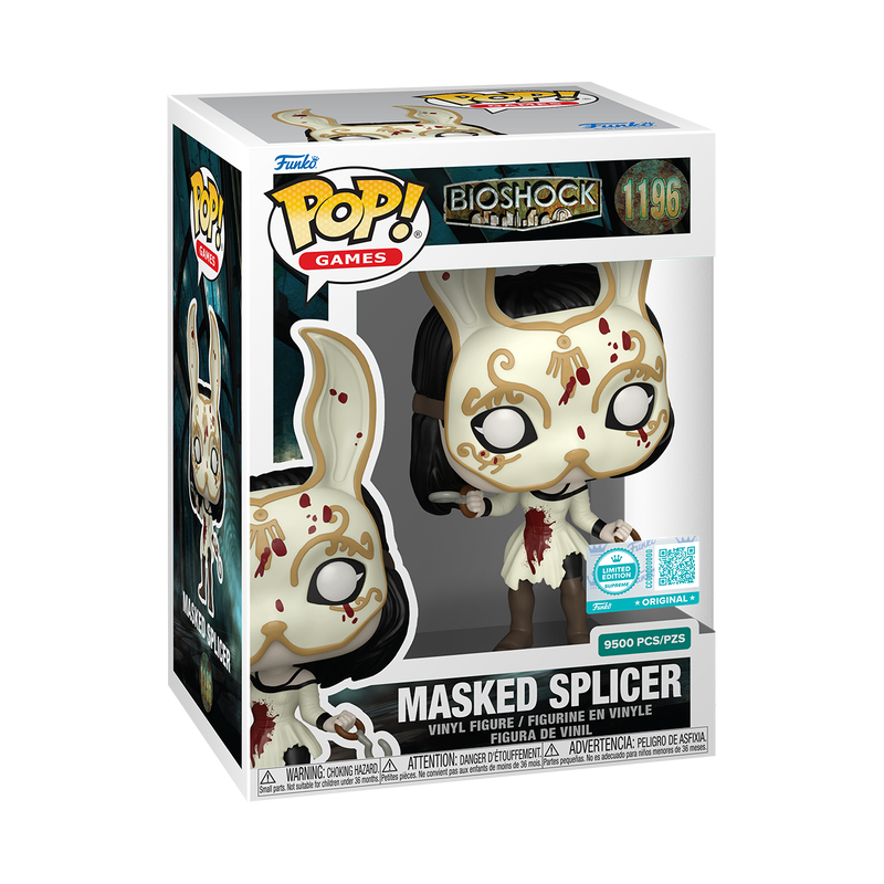 Funko Pop Masked Splicer 1196 Limited Edition Supreme Bioshock