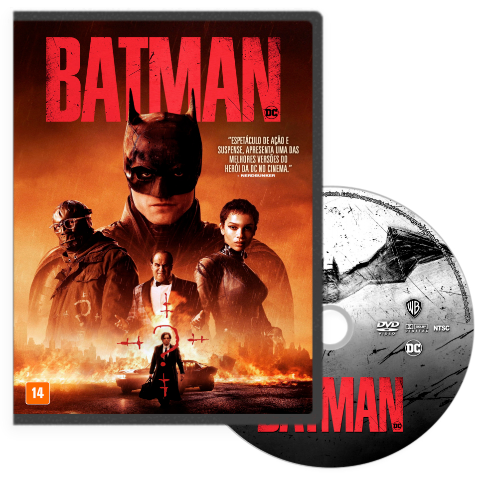 DVD - Batman (The Batman) (2022) (Dublado e Legendado)