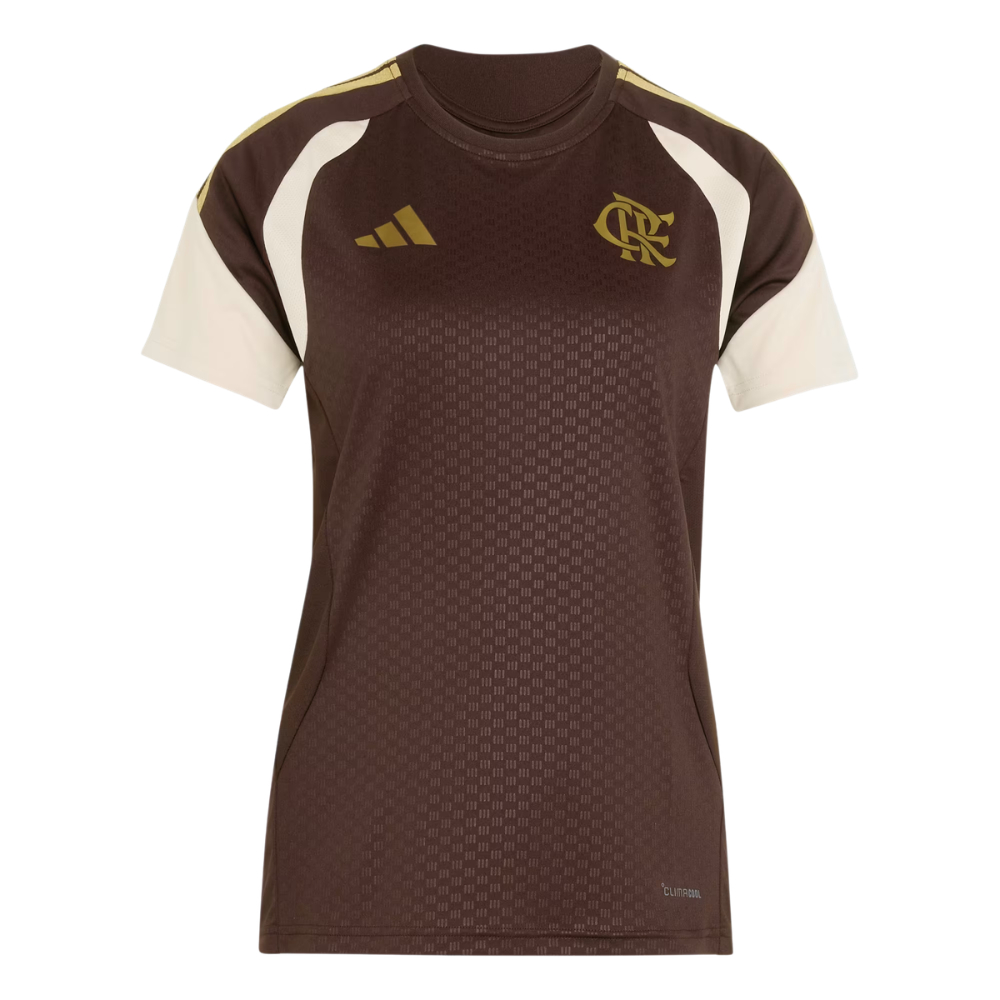 Camisa Flamengo Feminina Treino Adidas 2026
