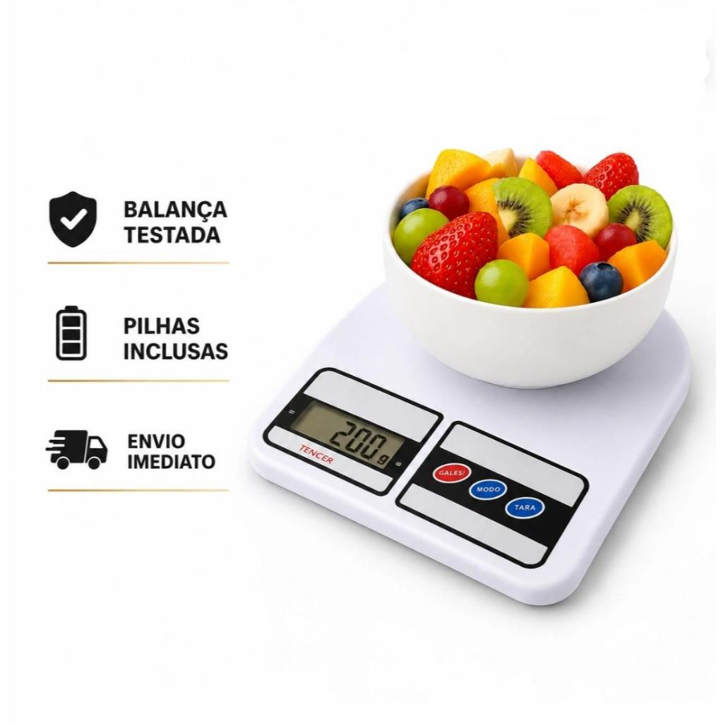 Balança Digital Precisão 10kg B Flor Útil Home Cozinha Doméstico Profissional Ideal P Dietas Treinos
