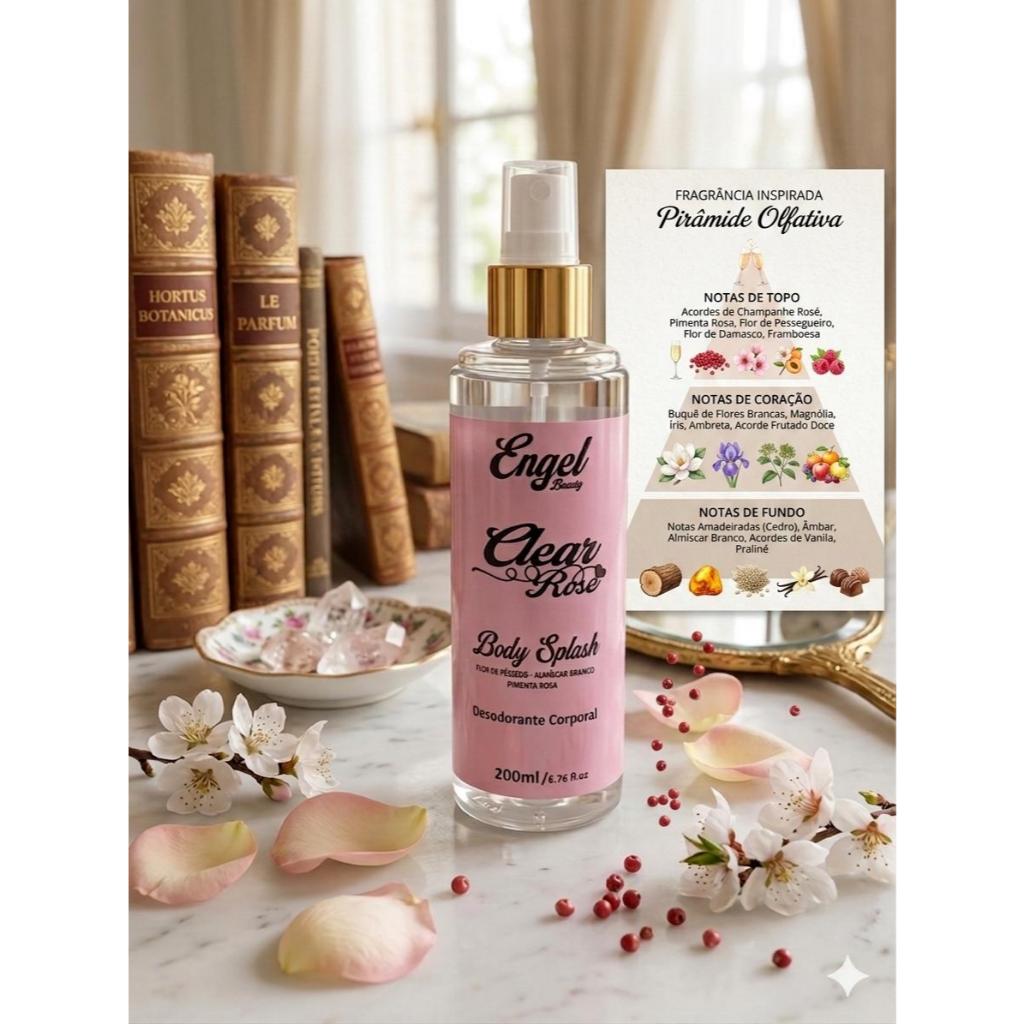 Body Splash Clear Rose Engel Beauty 200ML