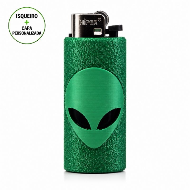 Isqueiro + Capa Personalizada | Acessório Masculino | Presente Criativo